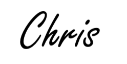 Chris signature